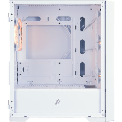 Корпус 1stPlayer T4-G-WH-4FS7-W White Корпус 1stPlayer T4-G-WH-4FS7-W White