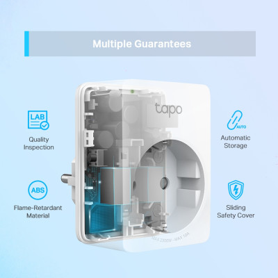 Інтелектуальна розетка TP-Link Tapo P100-4-pack Інтелектуальна розетка TP-Link Tapo P100-4-pack