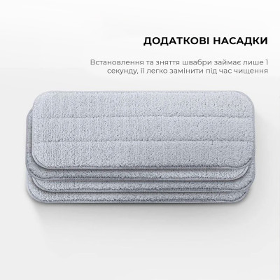 Швабра Deerma Spray Mop White (TB500)_ Швабра Deerma Spray Mop White (TB500)_