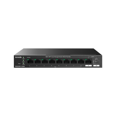 Комутатор Tenda TEG2210P-8-120W Комутатор Tenda TEG2210P-8-120W