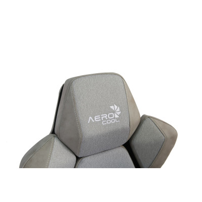 Крісло для геймерів AeroCool XTAL Loft Air Light Grey (TEGC-2100104.41)