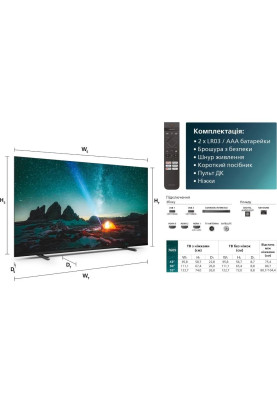 Телевiзор Philips 50PUS7609/12