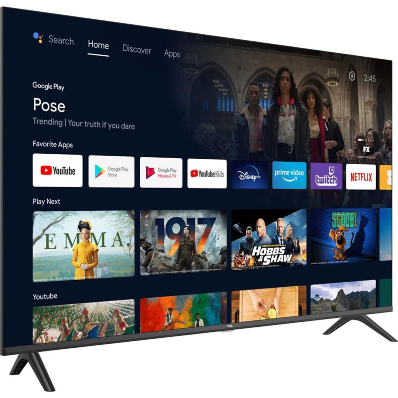 Телевiзор TCL 43L5A