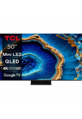 Телевiзор TCL 50MQLED80