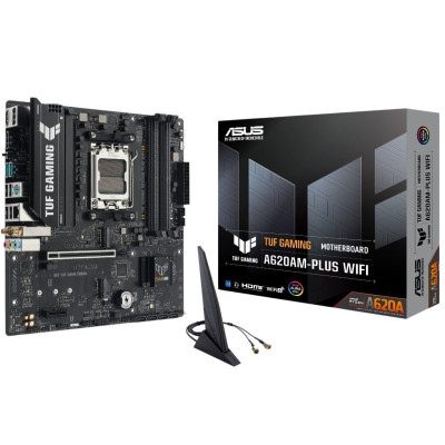Материнська плата Asus TUF Gaming A620AM-Plus WiFi Socket AM5