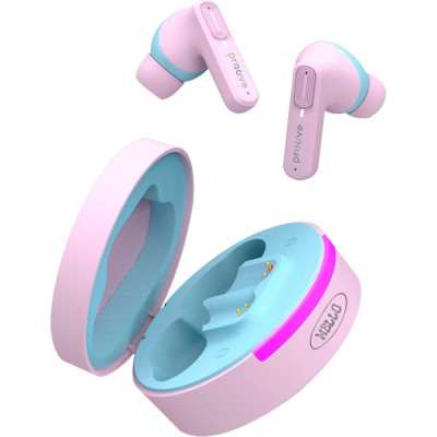 Bluetooth-гарнітура Proove Mello TWS with ANC (APP) Cotton Candy (TWML0001AP24)