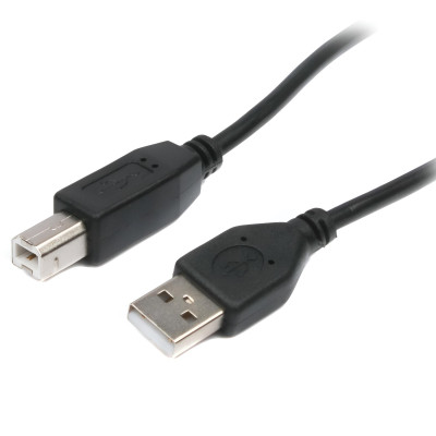 Кабель Maxxter (U-AMBM-6) USB 2.0 AM - USB 2.0 BM, 1.8м Кабель Maxxter (U-AMBM-6) USB 2.0 AM - USB 2.0 BM, 1.8м