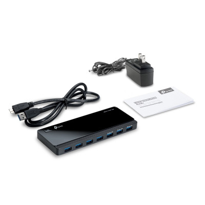 Концентратор USB3.0 TP-Link UH700 Black 7хUSB3.0 Концентратор USB3.0 TP-Link UH700 Black 7хUSB3.0