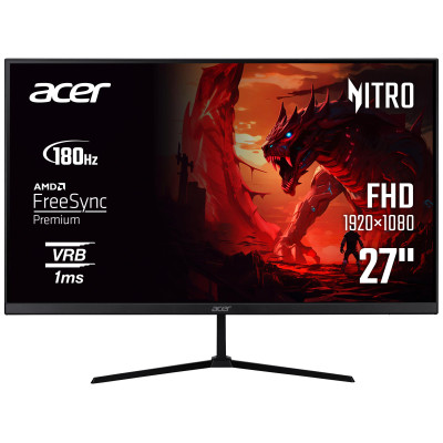 Монітор Acer 27" Nitro QG270S3BIPX (UM.HQ0EE.304) VA Black