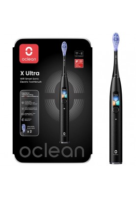 Розумна зубна електрощітка Oclean X Ultra Black (6970810556032)