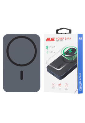Універсальна мобільна батарея 2E Wireless QI 5000mAh Blue (2E-PB0545-BLUE)