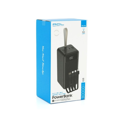Універсальна мобільна батарея ACL PW-94 80000mAh Black (ACL PW-94/37680)