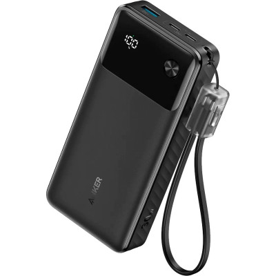 Універсальна мобільна батарея Anker PowerCore 20000mAh 30W Black (A1384G11)