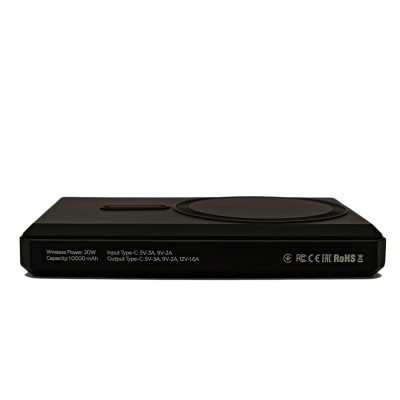 Універсальна мобільна батарея BePhone K6 10000 mAh MagSafe Black 15W (BP-K6-BK)