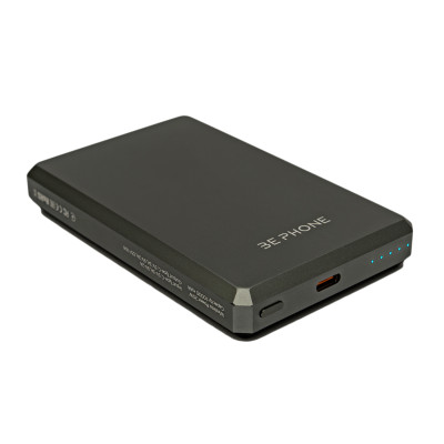 Універсальна мобільна батарея BePhone K6 10000 mAh MagSafe Grey 15W (BP-K6-GR)