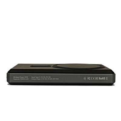 Універсальна мобільна батарея BePhone K6 10000 mAh MagSafe Grey 15W (BP-K6-GR)