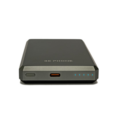 Універсальна мобільна батарея BePhone K6 10000 mAh MagSafe Grey 15W (BP-K6-GR)