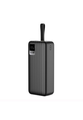 Універсальна мобільна батарея ColorWay Digital Display 30000mAh Black (CW-PB300LPC5BK-PDD)