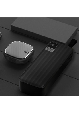 Універсальна мобільна батарея ColorWay Digital Display 30000mAh Black (CW-PB300LPC5BK-PDD)