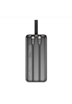 Універсальна мобільна батарея ColorWay Digital Display 50000mAh Black (CW-PB500LPC5BK-PDD)