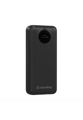 Універсальна мобільна батарея ColorWay EnergyPlus 20000mAh Black (CW-PB200LPB4BK-PDD)