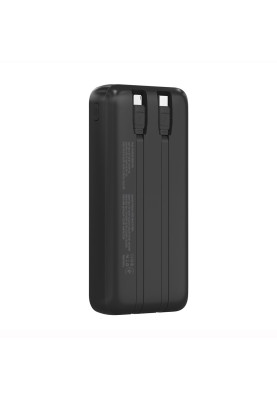 Універсальна мобільна батарея ColorWay EnergyPlus 20000mAh Black (CW-PB200LPB4BK-PDD)
