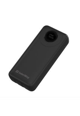 Універсальна мобільна батарея ColorWay EnergyPlus 20000mAh Black (CW-PB200LPB4BK-PDD)