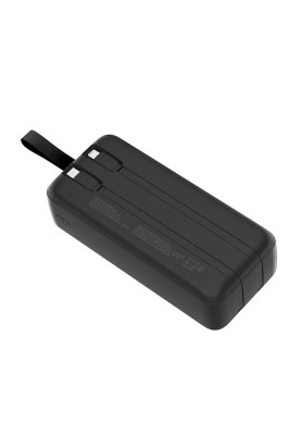Універсальна мобільна батарея ColorWay EnergyPlus 30000mAh Black (CW-PB300LPB4BK-PDD)