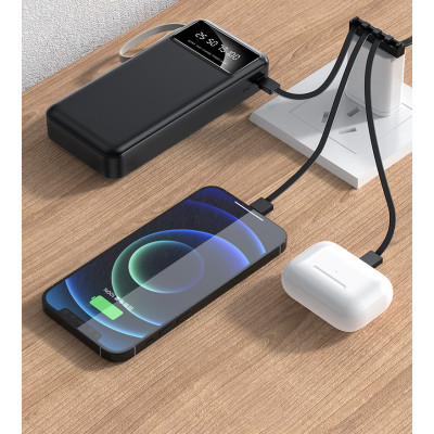 Універсальна мобільна батарея Oiarme R09 20000mAh Black (OI- R09-BK)