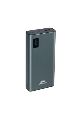 Універсальна мобільна батарея Rivacase Rivapower 20000 mAh Grey (VA1022)