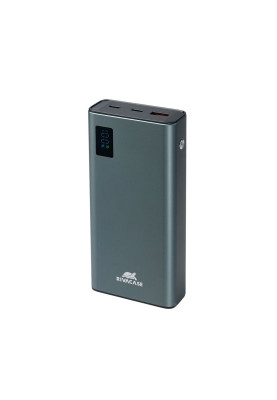 Універсальна мобільна батарея Rivacase Rivapower 20000 mAh Grey (VA1022)