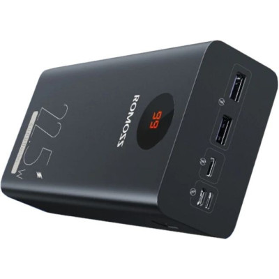 Універсальна мобільна батарея Romoss PEA40PF 40000mAh Black (PEA40-152-2133H)