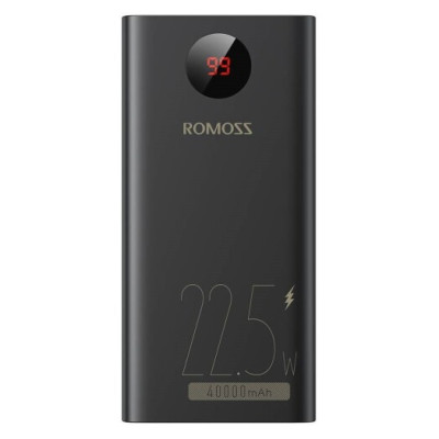 Універсальна мобільна батарея Romoss PEA40PF 40000mAh Black (PEA40-152-2133H)