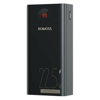 Універсальна мобільна батарея Romoss PEA40PF 40000mAh Black (PEA40-152-2133H)