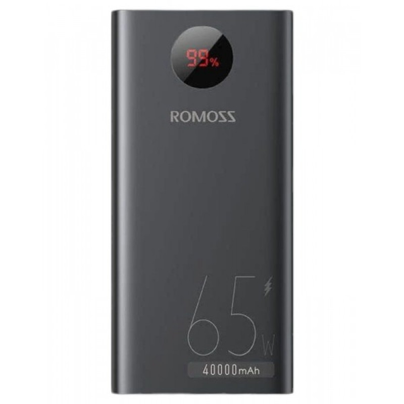 Універсальна мобільна батарея Romoss PEA40ProPD 40000mAh Black (PEA40-282-2133H)