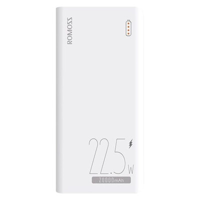 Універсальна мобільна батарея Romoss Sense6F 20000mAh 22.5W White (PPH80-611-1121H) Універсальна мобільна батарея Romoss Sense6F 20000mAh 22.5W White (PPH80-611-1121H)