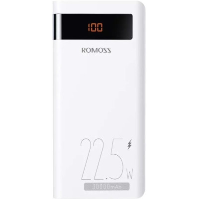 Універсальна мобільна батарея Romoss Sense8PF 30000mAh White (PHP30-852-1735H)