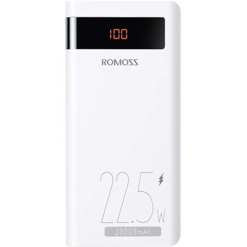 Універсальна мобільна батарея Romoss Sense8PF 30000mAh White (PHP30-852-1735H)