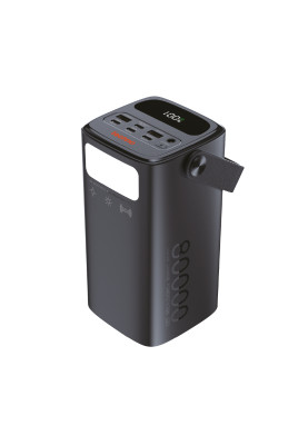 Універсальна мобільна батарея Techno 80000mAh PD 65W QC 3.0 Black (powerbank-80)