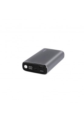 Універсальна мобільна батарея Ttec 15000mAh ReCharger Pro LCD PD 65W Space Gray (2BB216UG)