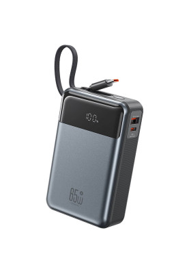 Універсальна мобільна батарея XO PR267  PD 65W 20000mAh Grey