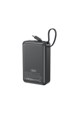 Універсальна мобільна батарея XO PR267  PD 65W 20000mAh Grey