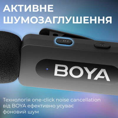 Мікрофон BOYA BY-V30 Type-C Black