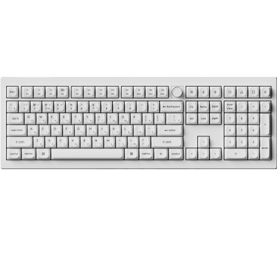 Клавіатура бездротова Keychron V6 Ultra Keychron Red Switch White RGB (V6U-F1-UA)