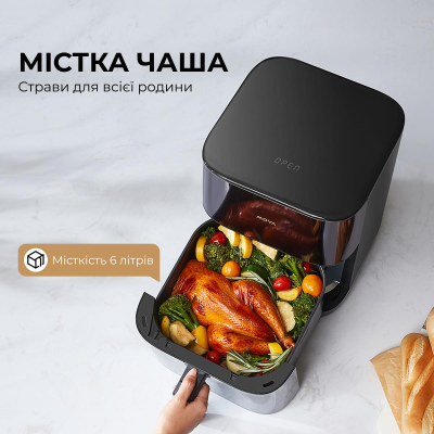 Мультипіч Mova AeroChef FD10s Pro Black (VFF12A-BL-S) Мультипіч Mova AeroChef FD10s Pro Black (VFF12A-BL-S)