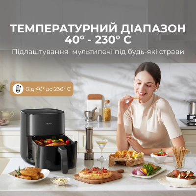 Мультипіч Mova AeroChef FD10s Pro Black (VFF12A-BL-S) Мультипіч Mova AeroChef FD10s Pro Black (VFF12A-BL-S)