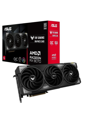 Відеокарта AMD Radeon RX 9070 16GB GDDR6 TUF Gaming OC Asus (TUF-RX9070-O16G-GAMING)