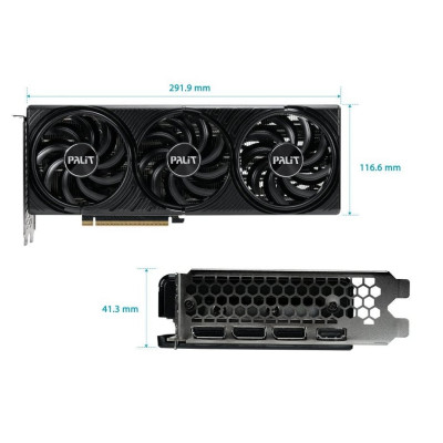 Відеокарта GF RTX 5070 12GB GDDR7 Infinity 3 Palit (NE75070019K9-GB2050S)