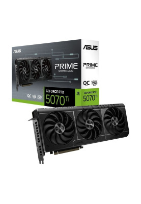 Відеокарта GF RTX 5070 Ti 16GB GDDR7 Prime OC Asus (PRIME-RTX5070TI-O16G)