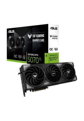 Відеокарта GF RTX 5070 Ti 16GB GDDR7 TUF Gaming OC Asus (TUF-RTX5070TI-O16G-GAMING)